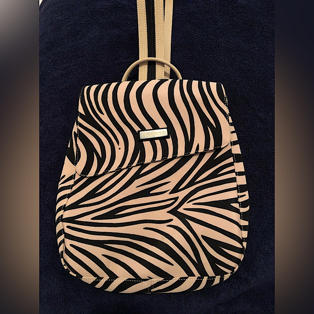 NWOT - Cosmopolis Paris Tiger Stripe Bag